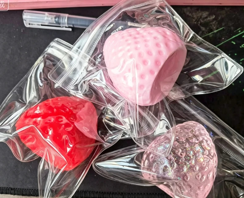 Giant Strawberry Taba Squishy