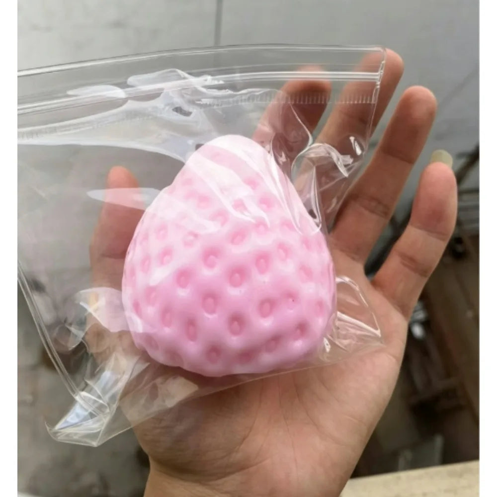 Giant Strawberry Taba Squishy