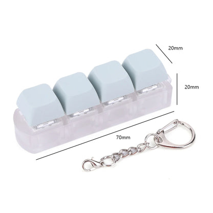 Keyboard Clicker Keychain